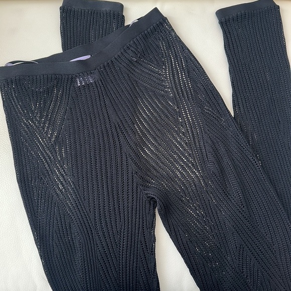 Herve Leger Mesh Legging - Picture 1 of 8